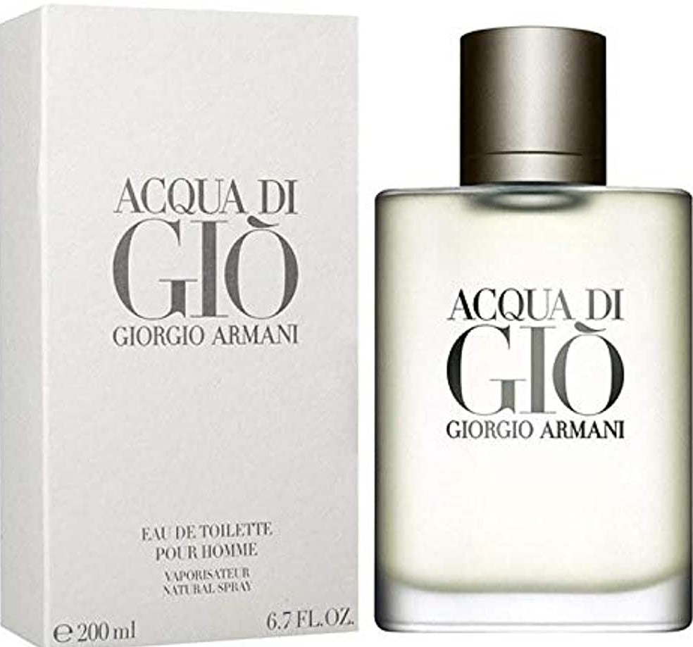 Giorgio Armani Acqua Di Gio 200 ml / 6.7 oz EDT Perfume Men New