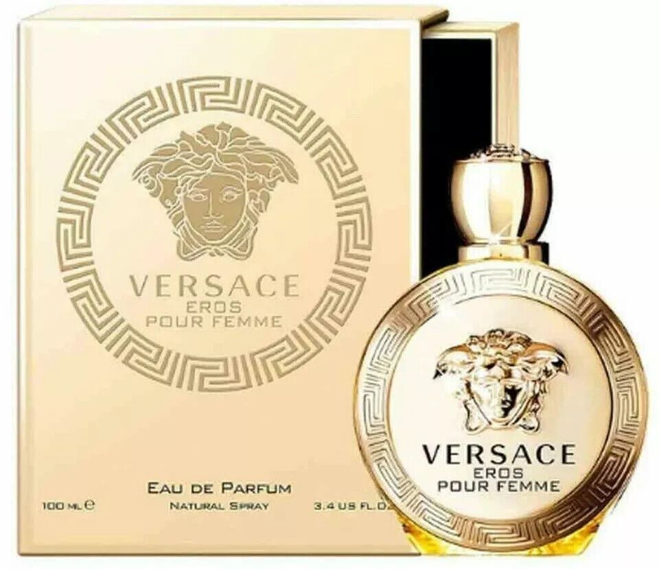 Versace Eros Pour Femme Eau de Parfum for Women 3.4oz/100mL