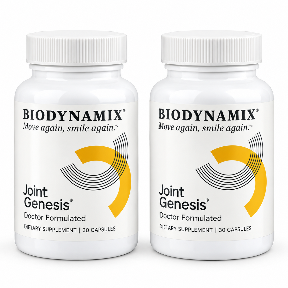 Biodynamix Joint Genesis Doctor Formulated Dietary Supplement – 30 Capsules | Joint Health Support