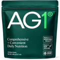 AG1 Comprehensive + Convenient Daily Nutrition – 30 Stick Packs, Net Wt. 360 g (12.7 oz)