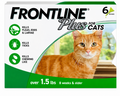 Frontline Plus for Cats Flea & Tick Treatment – 6 Doses