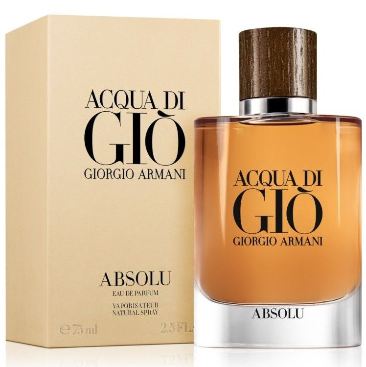 Acqua Di Gio Absolu by Giorgio Armani Men Perfume EDP 3.4 oz