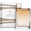 Burberry Her Intense Eau de Parfum Spray for Women, 3.3 oz / 100 ml
