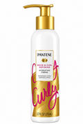 Pantene Curly hair care product on a white background